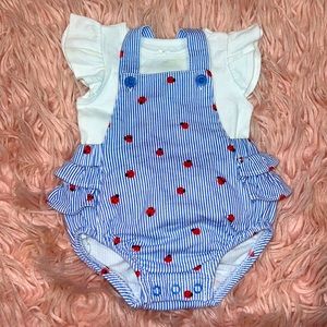 Carters ladybug 2-piece Sunsuit Coverall